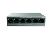 TENDA TEF1106P 6 PORT 10/100 4PORT POE+ 2 UPLINK SWITCH